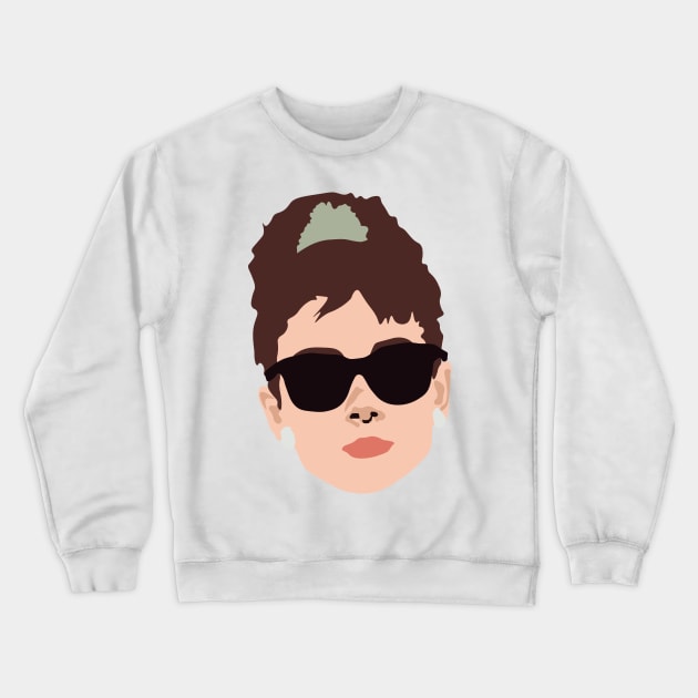 Breakfast at Tiffany's Crewneck Sweatshirt by FutureSpaceDesigns